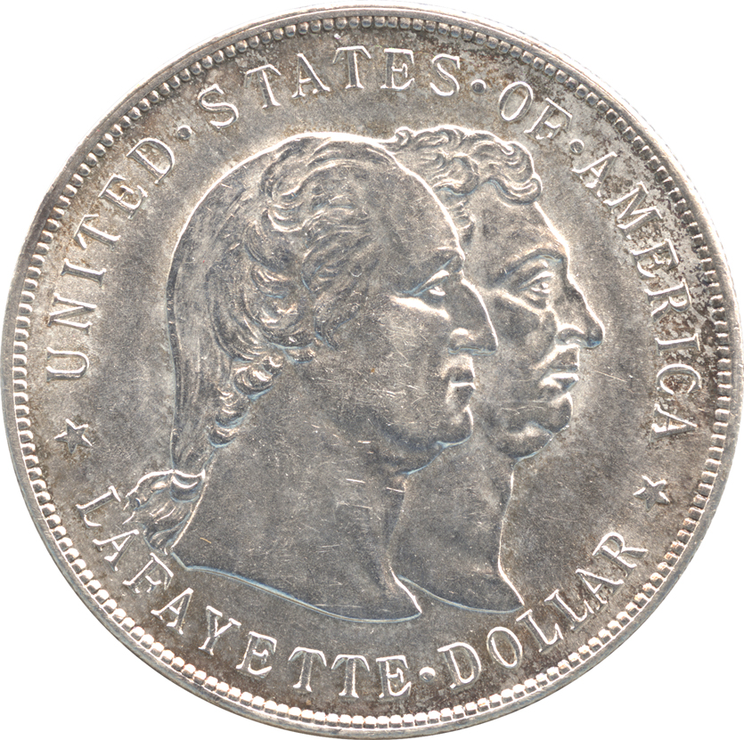 1900年のラファイエット銀貨